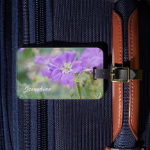 Foto de Flor Silvestre Gerânio Roxo Com Informaçõe