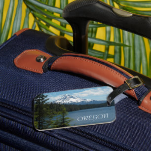 Etiqueta De Bagagem Foto de Oregon e Monte Hood
