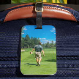 Etiqueta De Bagagem Foto Personalizada Customizada