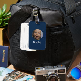 Etiqueta De Bagagem Foto personalizada de bebê