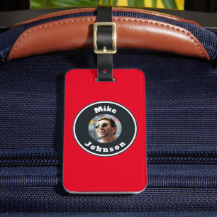 Etiqueta de Bagagem - Foto personalizada e nome