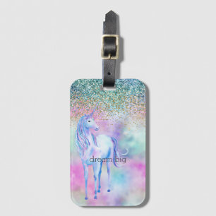 Etiqueta De Bagagem Fragmento branco branco roxo Dourado de Aqua