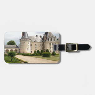 Etiqueta De Bagagem França Chateau Castle Landmark Histórica