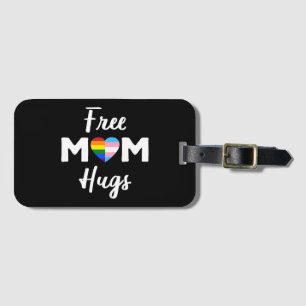 Etiqueta De Bagagem Free Mãe Hugs II - Rainbow Gay Trans Pride