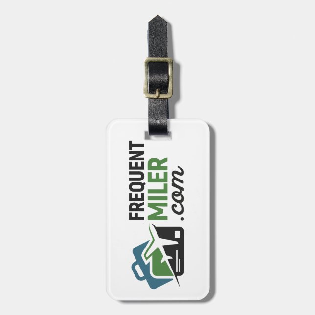 Etiqueta de Bagagem Frequente Miler (Frente Vertical)