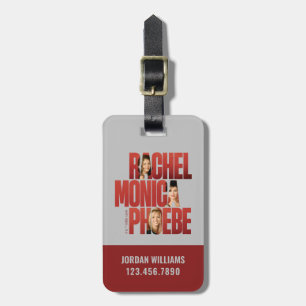 Etiqueta De Bagagem FRIENDS™ Rachel, Monica & Phoebe