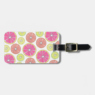 Etiqueta De Bagagem Fruta Citrus Lemon Limão Orange Grapefruit Impress