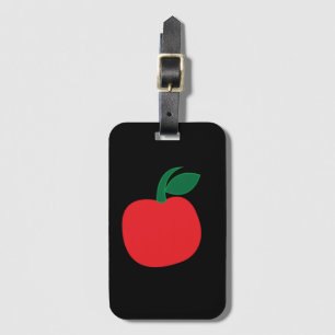 Etiqueta De Bagagem Fruta Maçã
