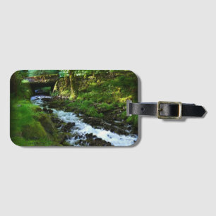 Etiqueta De Bagagem Fuga de Wahkeena Falls, OU