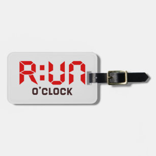 Etiqueta De Bagagem FUNCIONE a hora