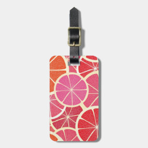 Etiqueta De Bagagem Fundo do vintage da toranja