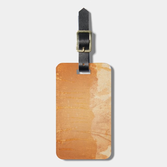 Etiqueta De Bagagem Fundo Textured (Frente Vertical)