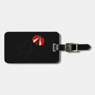 Etiqueta De Bagagem Funny Ladybug