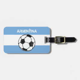 Etiqueta De Bagagem Futebol, Argentina