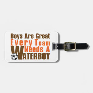 Etiqueta De Bagagem Futebol de Waterboy