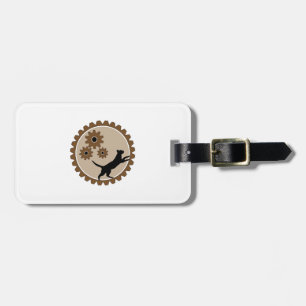 Etiqueta De Bagagem gaiola movida a cães com rodas