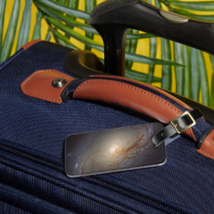 Etiqueta De Bagagem Galáxia Lenticular Barred Ngc 3368