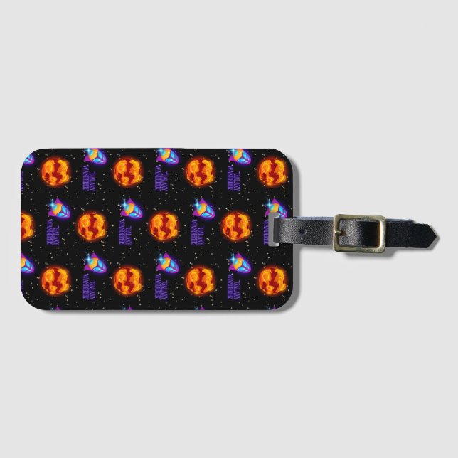 Etiqueta De Bagagem Galaxy Wanderer - Tumbler isolado (Frente Horizontal)