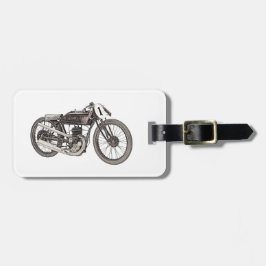 Etiqueta De Bagagem Garelli 1926 que compete a motocicleta