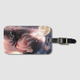 Etiqueta De Bagagem Garota de Fantasia Sombria / Estética