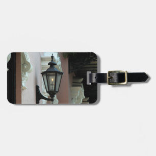 Etiqueta De Bagagem Gaslight, Antique, Vintage, Preto, Fotografia