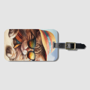 Etiqueta De Bagagem Gatinho Sunny