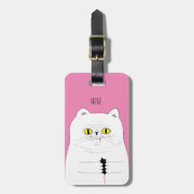 Gato com o desenho engraçado do rato