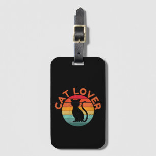 ETIQUETA DE BAGAGEM GATO LOVER