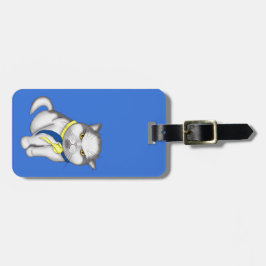 Etiqueta De Bagagem Gato ucraniano