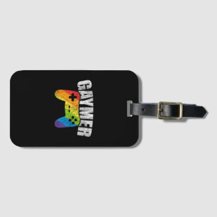Etiqueta De Bagagem Gaymer Rainbow Flag Jogos Lésbicos Gay Bissexuais