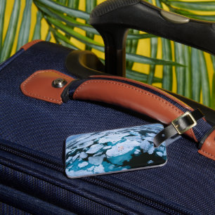 Etiqueta De Bagagem Gelo e neve   Urso Polar, Oceano Ártico, Svalbard