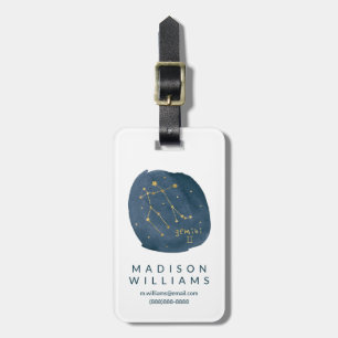 Etiqueta De Bagagem Gemini