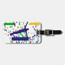 ETIQUETA DE BAGAGEM GINÁSTICA