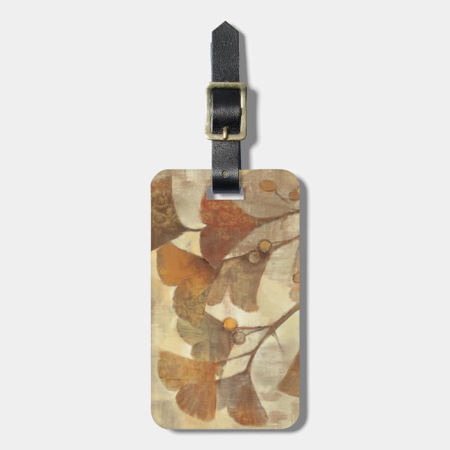 Etiqueta De Bagagem Gingko (Frente Vertical)