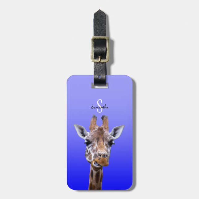 Etiqueta De Bagagem Giraffe - Bagagem (Frente Vertical)