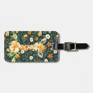 Etiqueta De Bagagem Giraffe Cutie