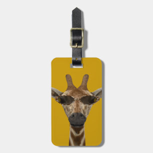 Etiqueta De Bagagem Giraffe Incognito