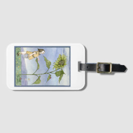 Etiqueta De Bagagem Girassol