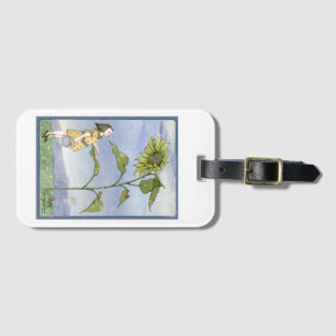 Etiqueta De Bagagem Girassol