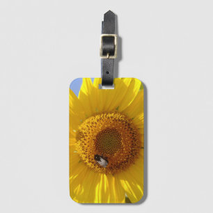 Etiqueta De Bagagem Girassol Amarelo