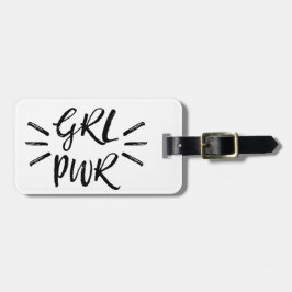 Etiqueta De Bagagem Girlpower, GRLPWR