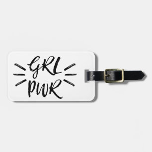 Etiqueta De Bagagem Girlpower, GRLPWR