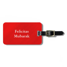 Glamor Vermelho Personalizado Duplo Lado