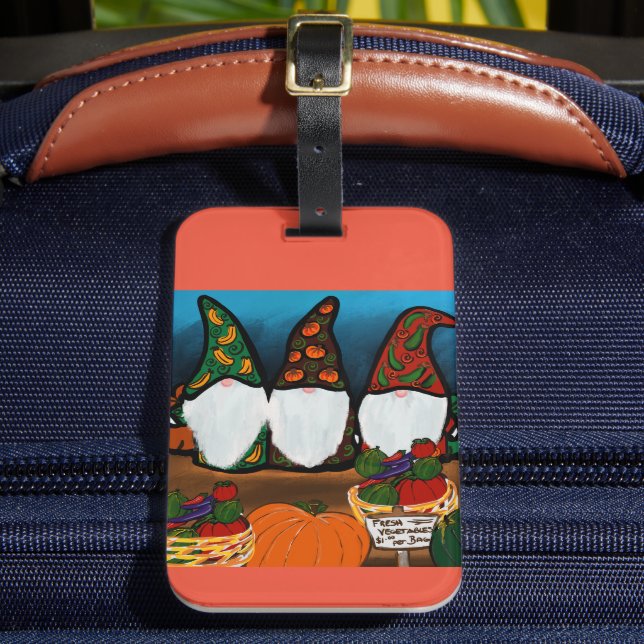 ETIQUETA DE BAGAGEM GNOME (Frente Insitu 2)