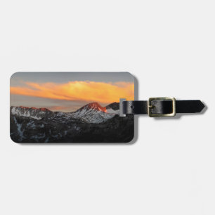 Etiqueta De Bagagem Goddard Divide Alpenglow - John Muir Trail