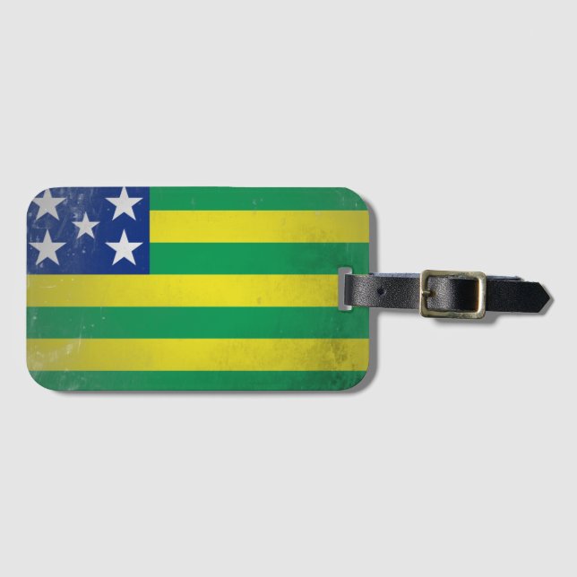 Etiqueta De Bagagem Goias (Frente Horizontal)