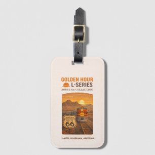 Etiqueta De Bagagem Golden Hour Route 66 L-Series Kingman Arizona