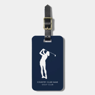 Etiqueta De Bagagem Golf Country Club Member Swag