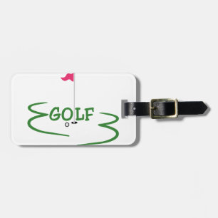 Etiqueta De Bagagem Golfe