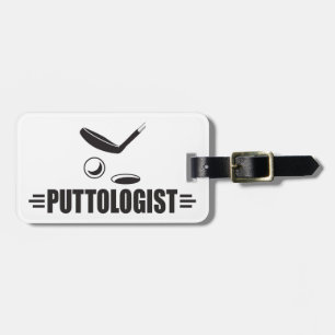 Etiqueta De Bagagem Golfe Engraçado Personalizado